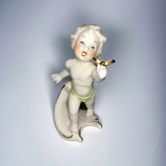 GOEBEL MAY MAI CHERUB PUTTI PORCELAIN FIGURINE W. GERMANY 1978